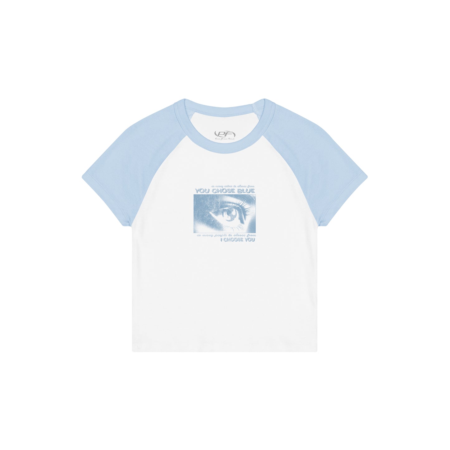BABY BLUE BABY TEE