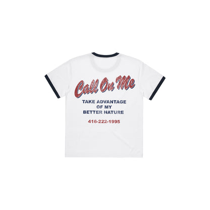 CALL ON ME BABY TEE